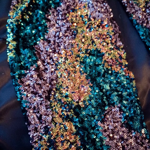 AKIRA sequined jumpsuit - Picture 8 of 9